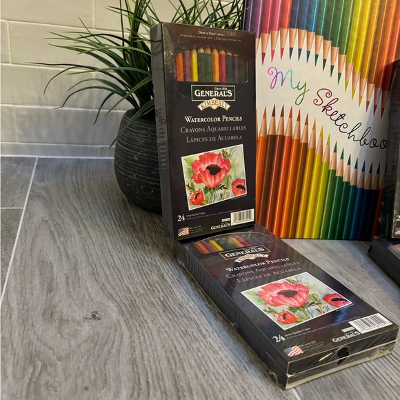 Generals Water Color Pencil Set of 24 - Picture 2 of 5